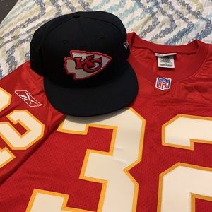 OnField Chiefs Authentic Jersey-RB “Marcus Allen”